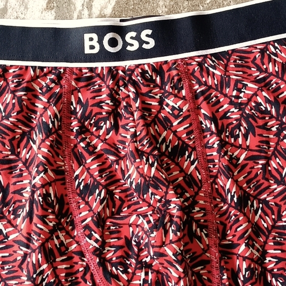 Hugo Boss Men's Organic Cotton Men's Boxer Trunk Underwear NEW Size XL - Picture 2 of 3